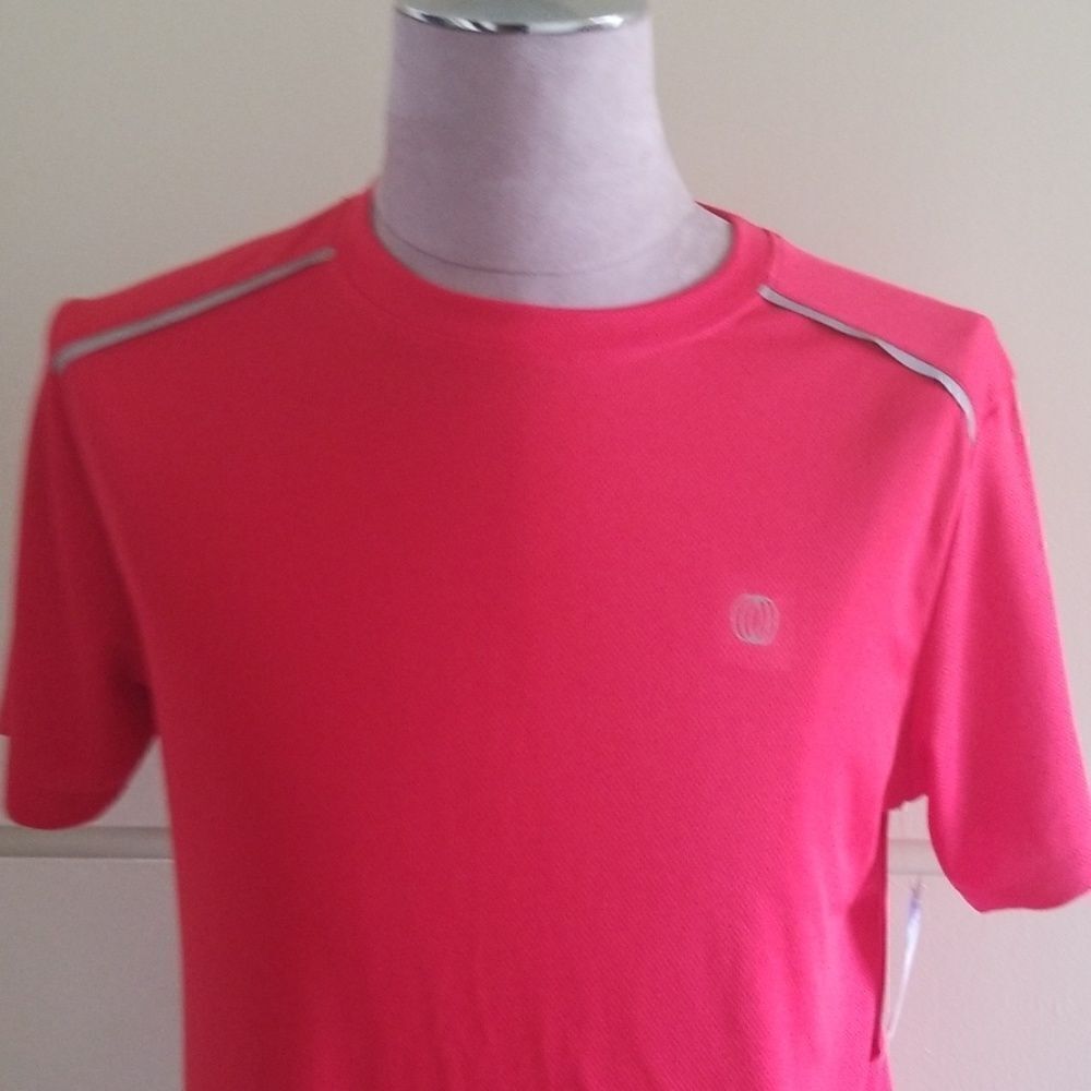 Balance Collection Mens SS Red/Reflector T-Shirt,S - Picture 2 of 7